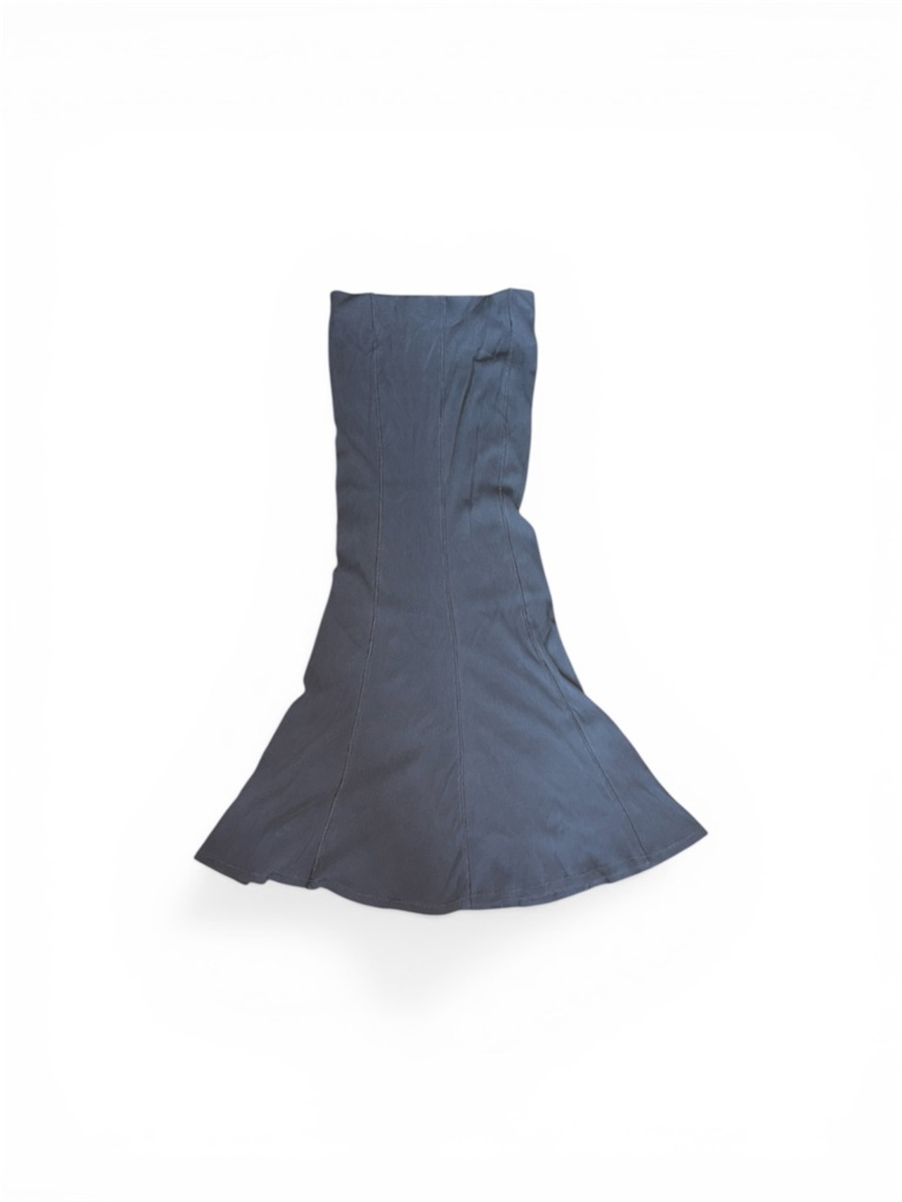 H&M Fitted Maxi Skirt with Flared Hem